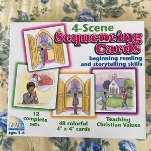 Sequencing Cards 4 Scene by Grace Publications